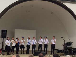 Auftritt Konzertmuschel Zinnowitz