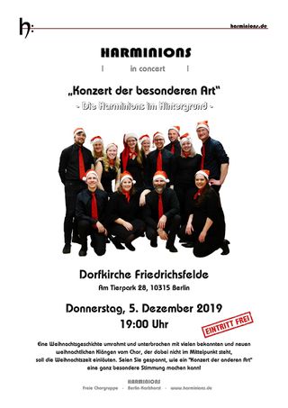 Plakat für den 05.12.2019