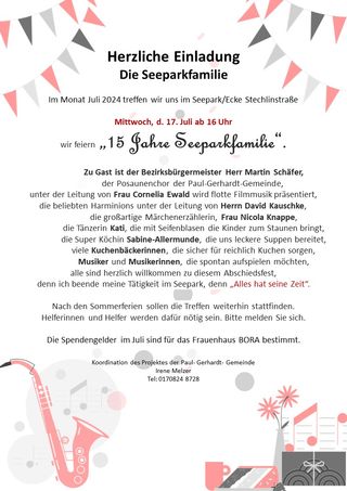 Seepark Karlshorst Finale Feier